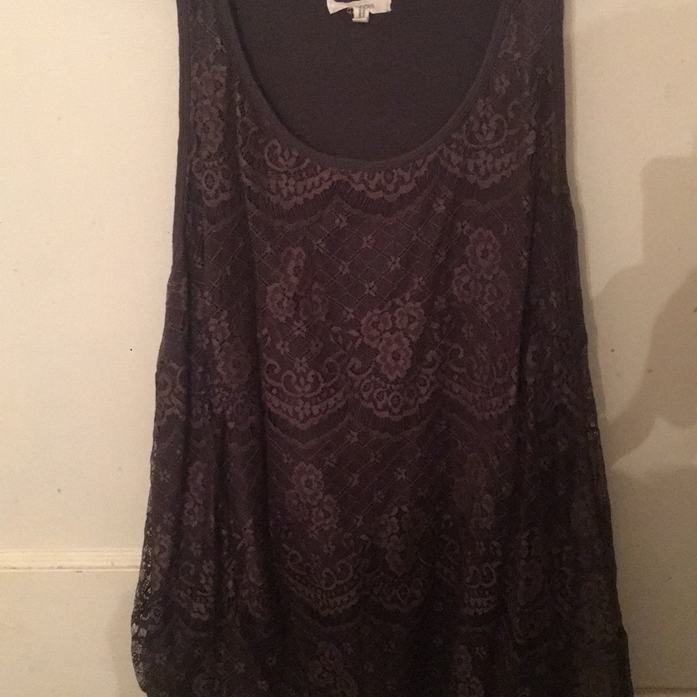 Lace tank top
